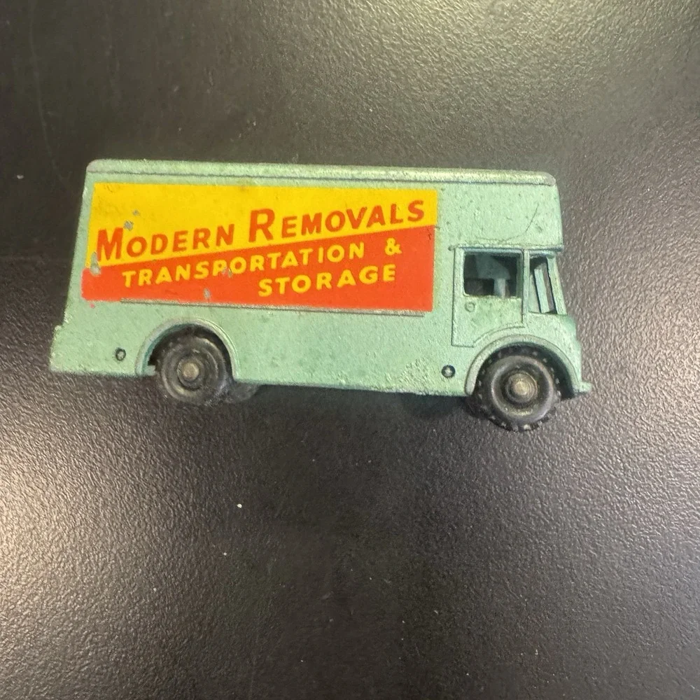 Vintage‎ Matchbox Lot Of (3) Blue Tractors Van